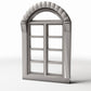 Diorama model-building product photo 0: Diorama Architecture: Neoclassical Window with Fanlight (Ref. 874D)