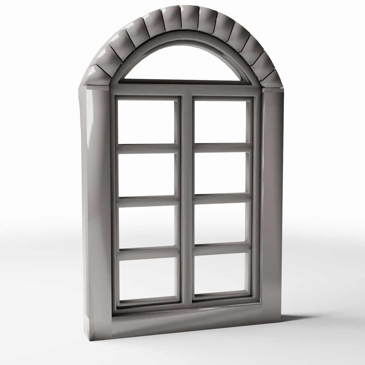 Diorama model-building product photo 3: Diorama Architecture: Neoclassical Window with Fanlight (Ref. 874D)