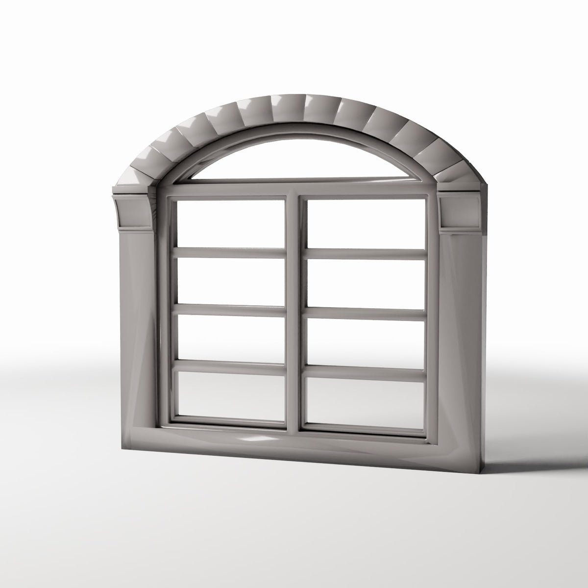 Diorama model-building product photo 0: Diorama Architecture: Large Neoclassical Double Window (Ref. 875D)