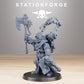 Product photo Tabletop 28mm The Printing Goes Ever On (TPGEO) 0: Scavenger Commander
