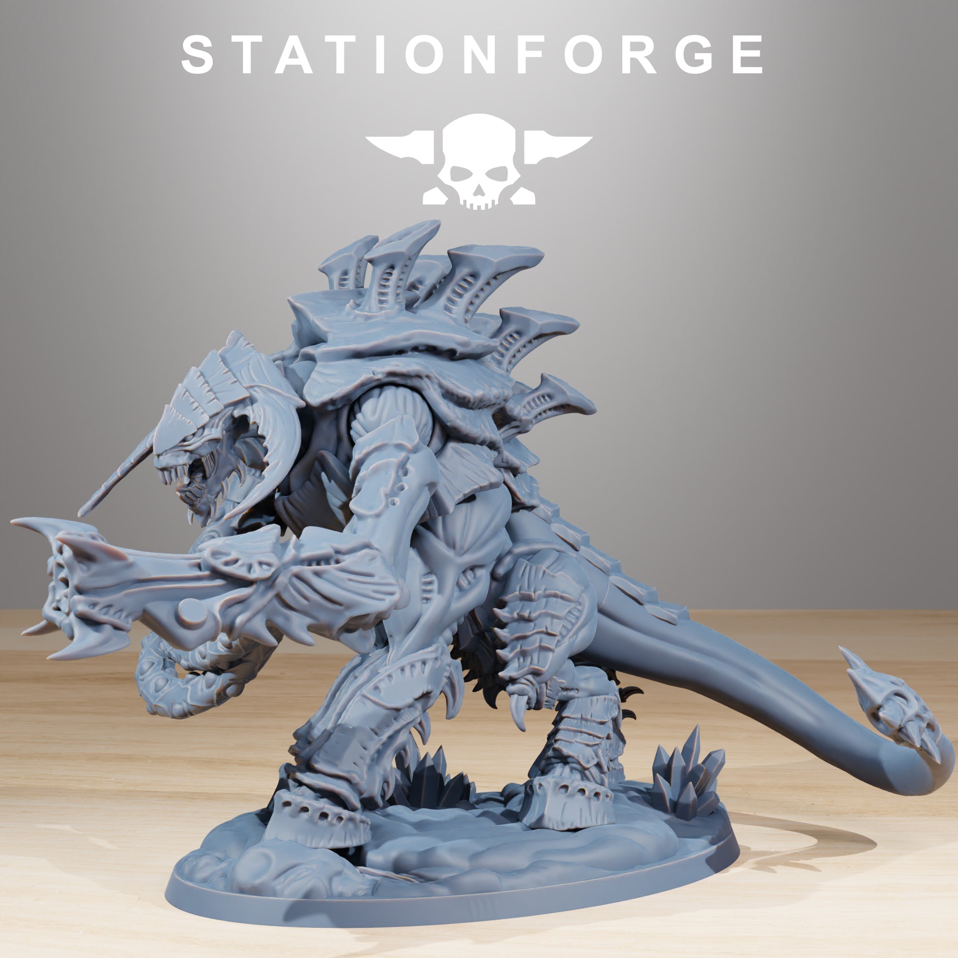 Product photo Tabletop 28mm The Printing Goes Ever On (TPGEO) 0: Xenarid Necrothorn