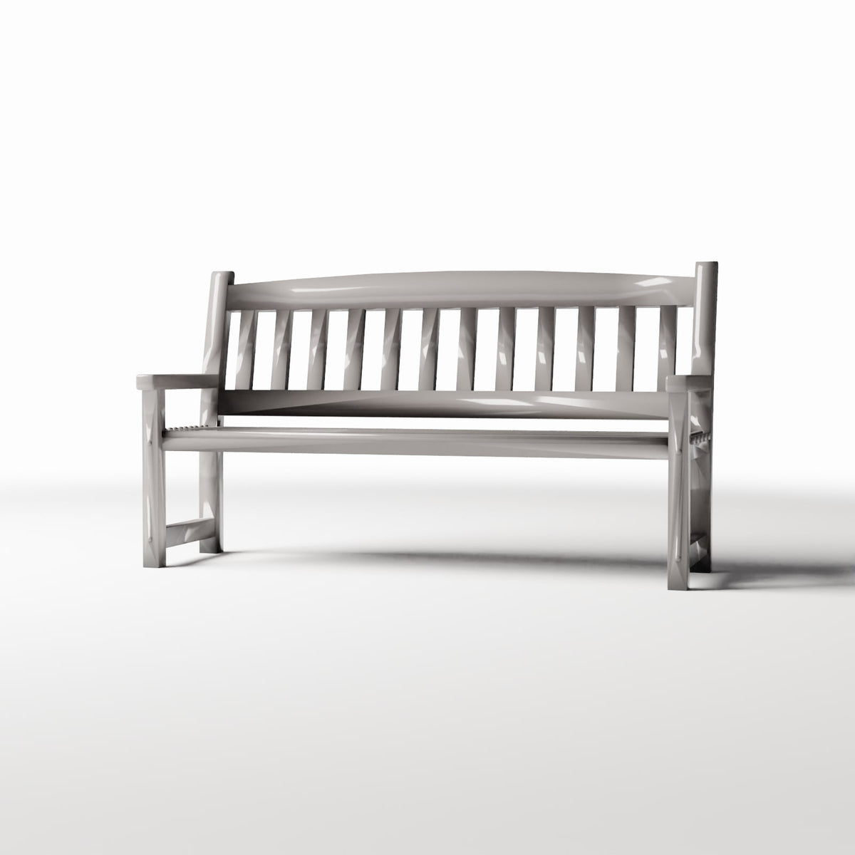 Diorama model-building product photo 0: Diorama Park: Classic Park Bench with Backrest (Ref. 887D)