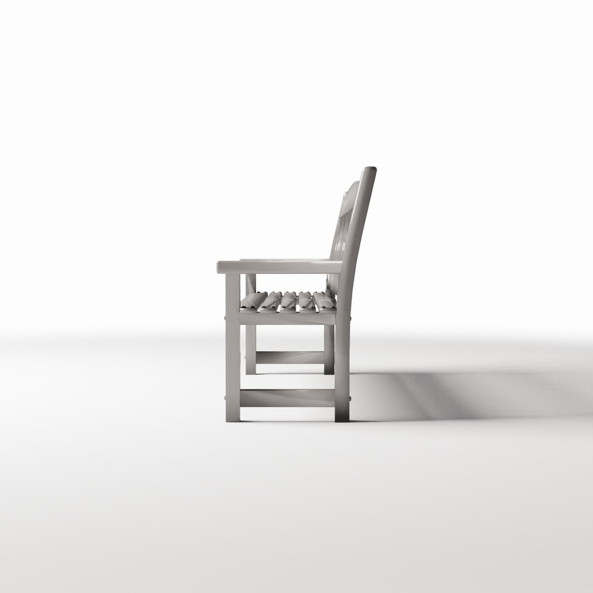 Diorama model-building product photo 2: Diorama Park: Classic Park Bench with Backrest (Ref. 887D)