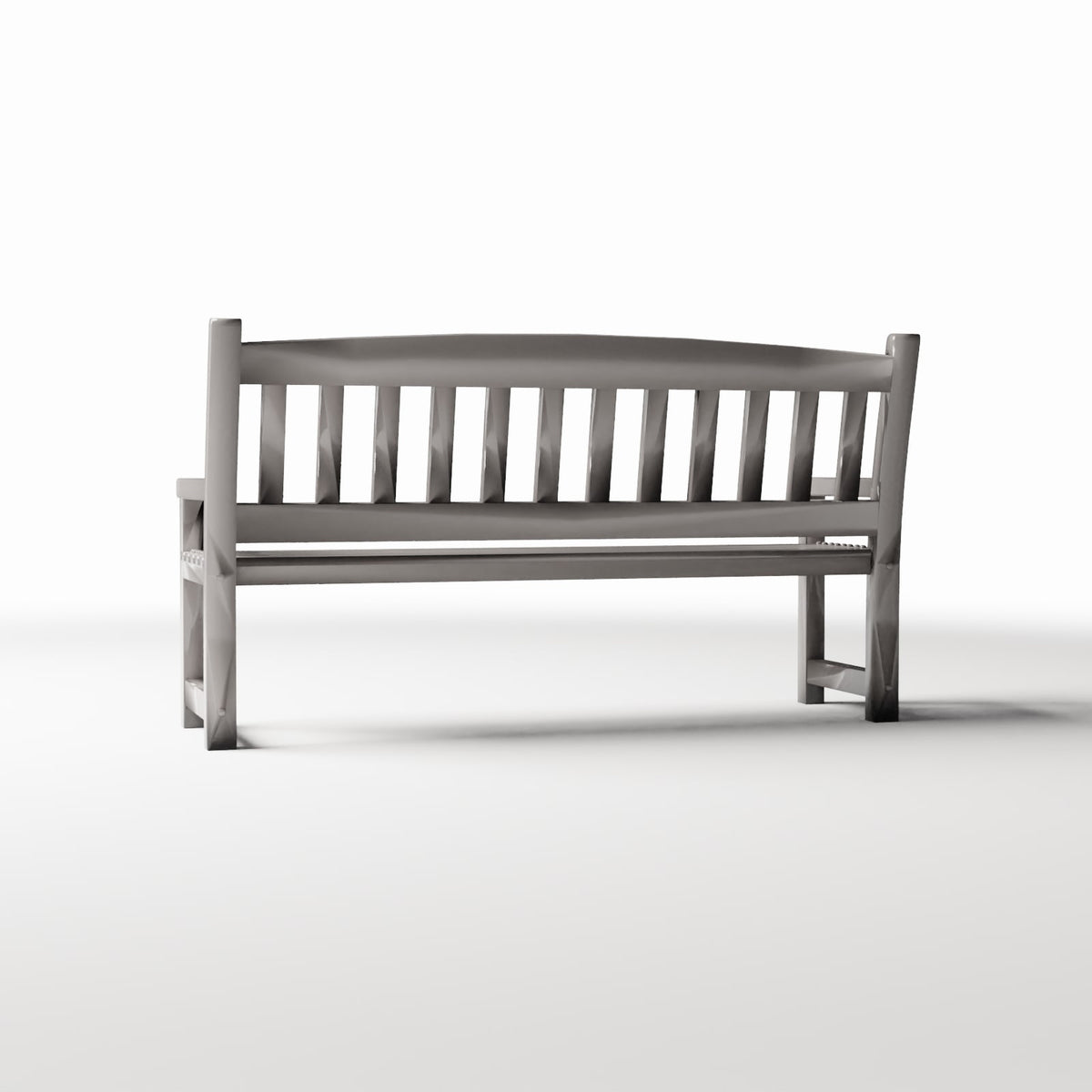 Diorama model-building product photo 3: Diorama Park: Classic Park Bench with Backrest (Ref. 887D)