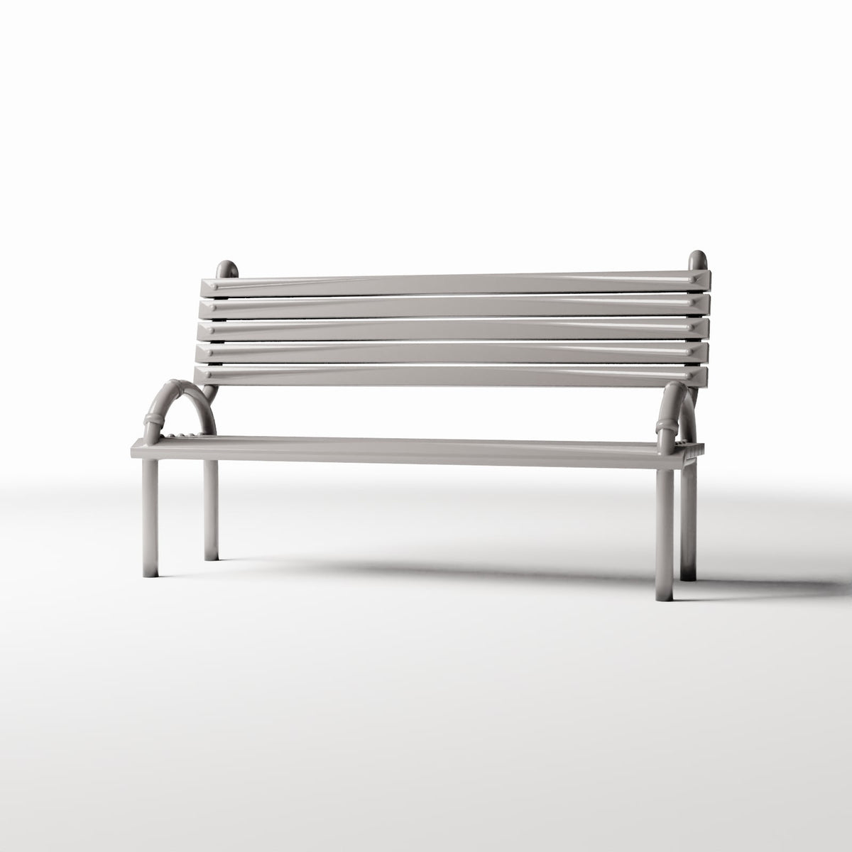 Diorama model-building product photo 0: Diorama Park: Public Park Bench with Backrest (Ref. 888D)