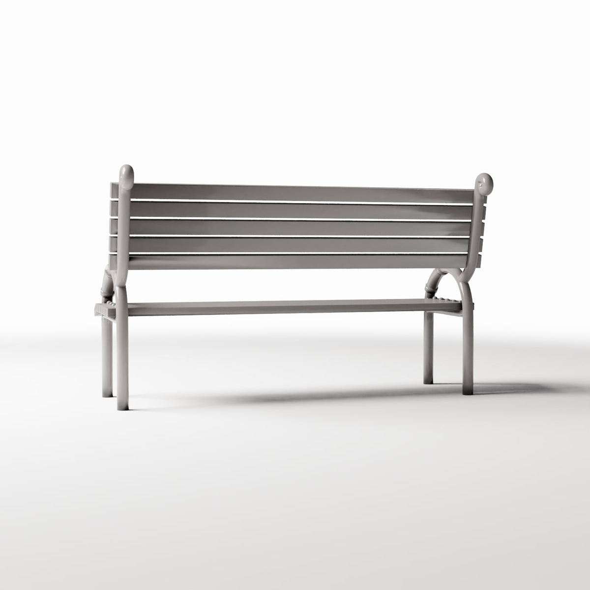 Diorama model-building product photo 3: Diorama Park: Public Park Bench with Backrest (Ref. 888D)