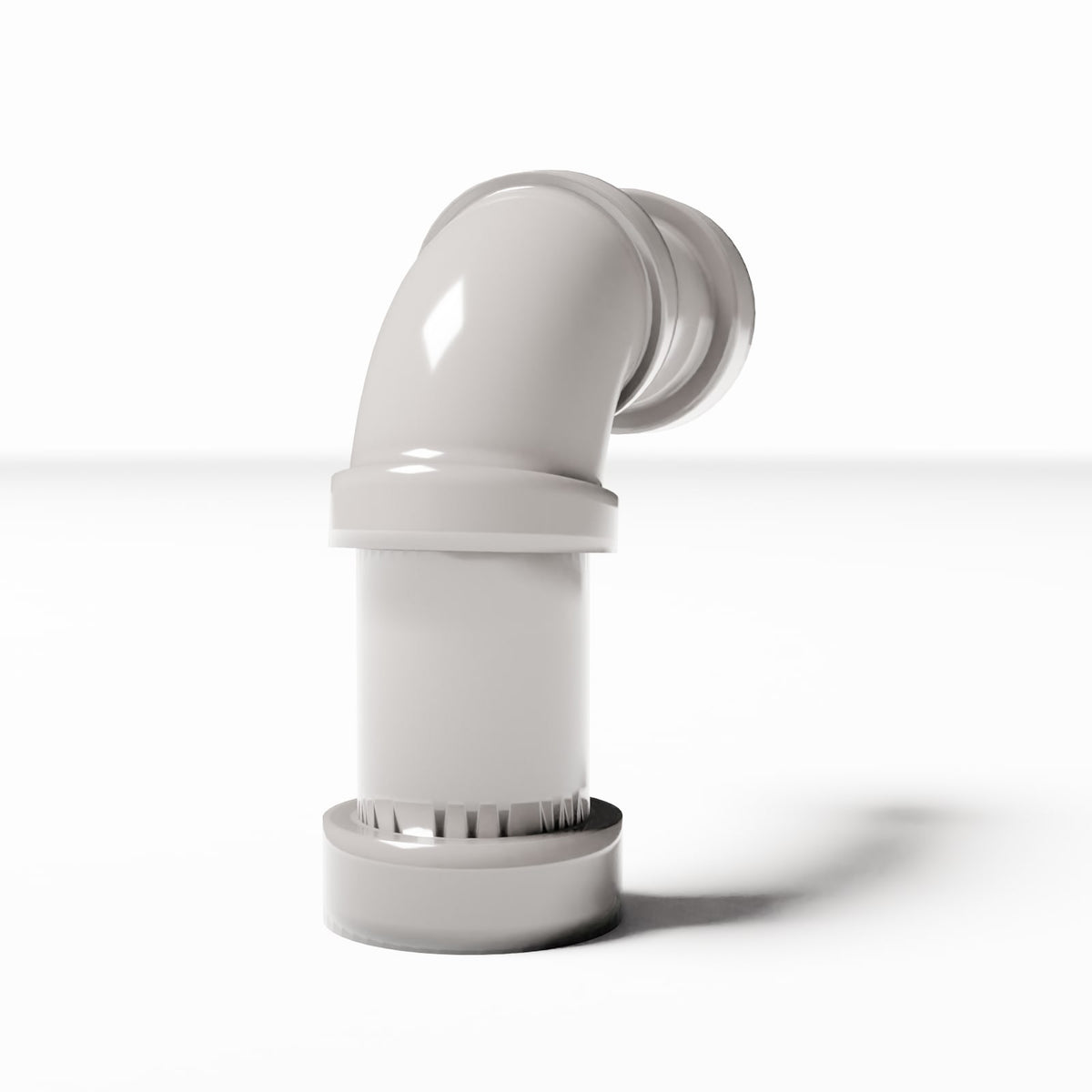 Diorama model-building product photo 0: Diorama Building: Curved Façade Pipe with Connection Flange (Ref. 890D)