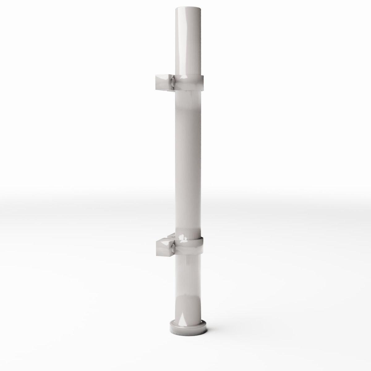 Diorama model-building product photo 0: Diorama Building: Straight Façade Pipe with Clamps (Ref. 893D)