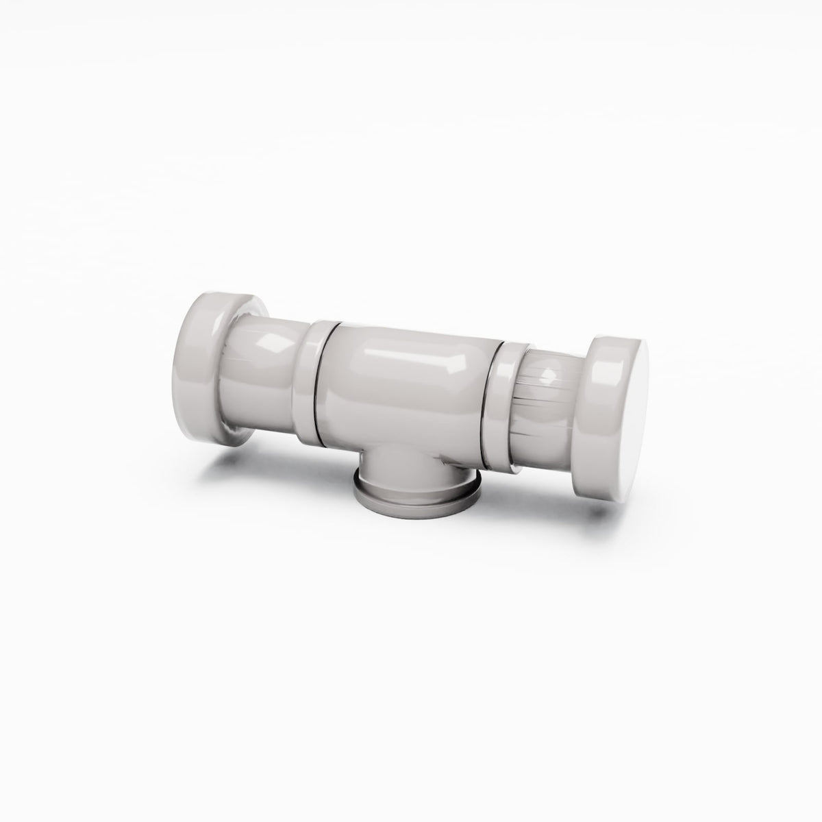Diorama model-building product photo 0: Diorama Infrastructure: T-Pipe Connector for Utility Lines (Ref. 895D)