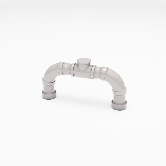 Diorama model-building product photo 0: Diorama Infrastructure: U-Shaped Pipe Section with Inspection Cap (Ref. 898D)
