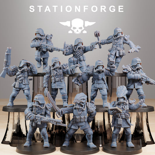 Produktfoto Tabletop 28mm The Printing Goes Ever On (TPGEO)  0: GrimGuard Xenarid Hunters