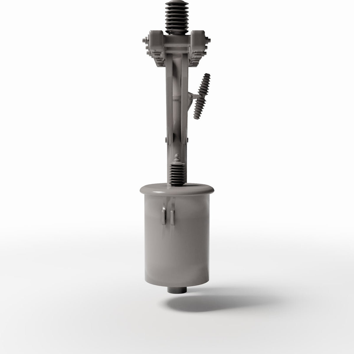 Diorama model-building product photo 2: Diorama Infrastructure: Concrete Utility Pole with Transformer (Ref. 934D)