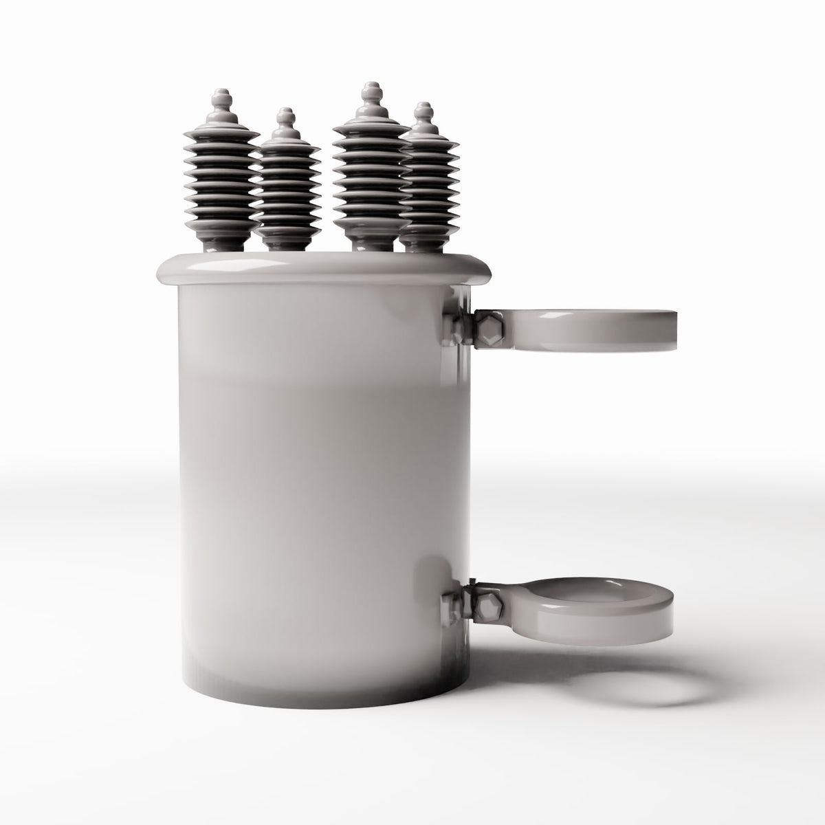 Diorama model-building product photo 0: Diorama Infrastructure: Pole-Mounted Transformer with Four Terminals (Ref. 939D)