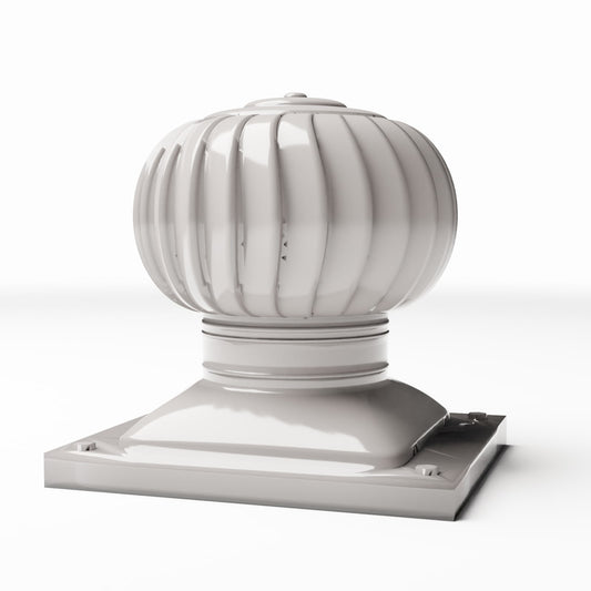 Diorama model-building product photo 0: Diorama Building: Wind-Powered Stainless Steel Roof Ventilator (Ref. 957D)
