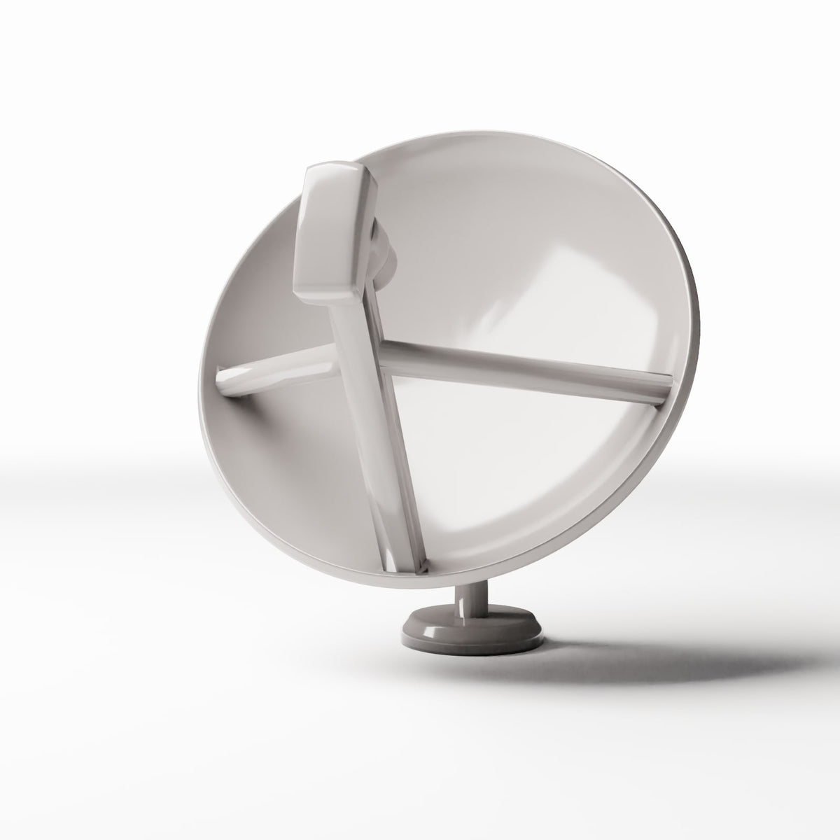 Diorama model-building product photo 0: Diorama Infrastructure: Exterior Wall Satellite Dish (Ref. 978D)