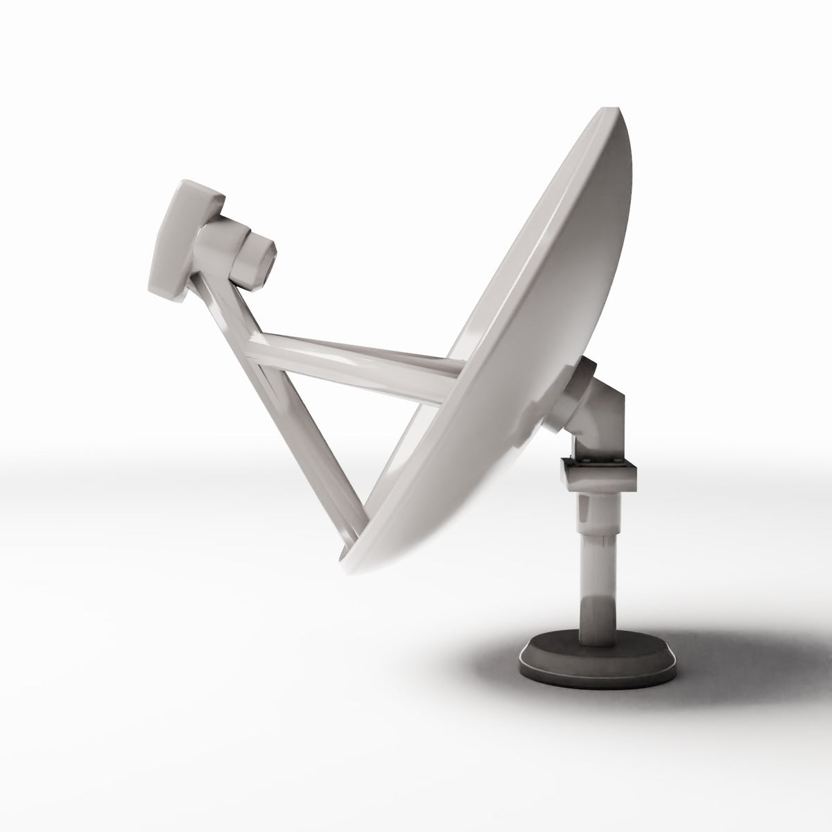 Diorama model-building product photo 2: Diorama Infrastructure: Exterior Wall Satellite Dish (Ref. 978D)