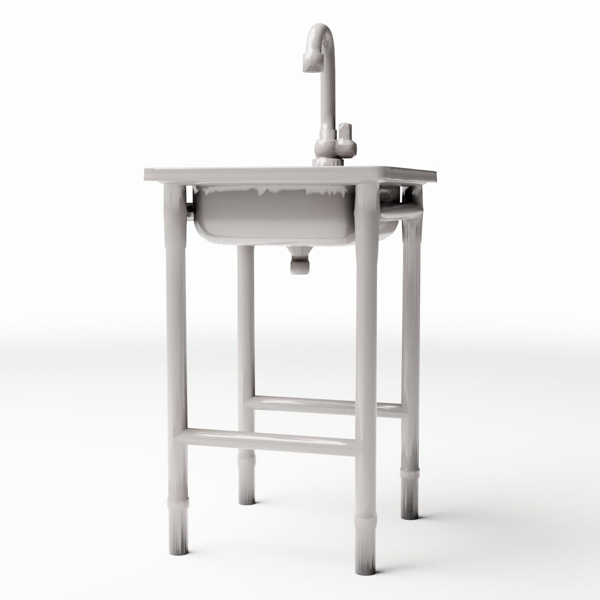 Diorama model-building product photo 0: Diorama Bathroom: Freestanding Washbasin (Ref. 981D)