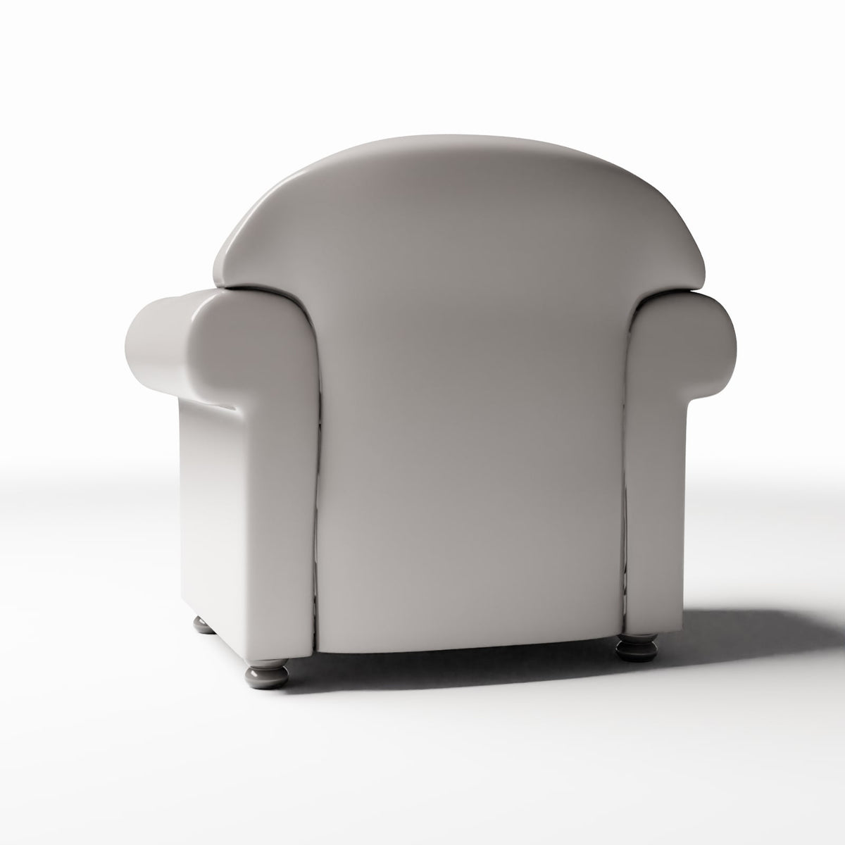 Diorama model-building product photo 3: Diorama Furniture: Upholstered Armchair with Cushion (Ref. 986D)