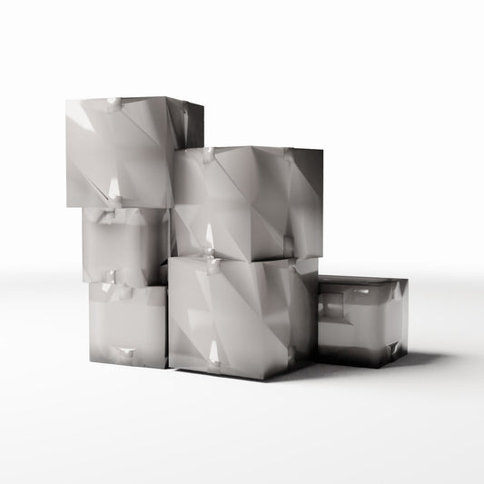 Diorama model-building product photo 0: Diorama Accessories: Stack of Cardboard Boxes (Ref. 988D)