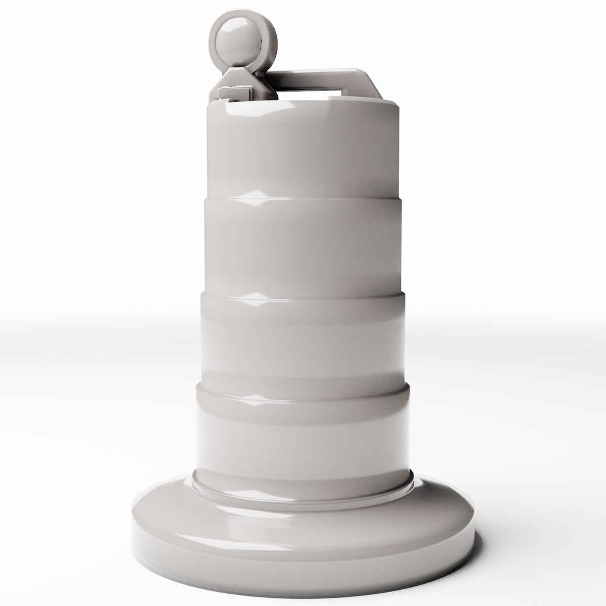 Diorama model-building product photo 0: Diorama Road: Traffic Barrel with Reflector (Ref. 993D)