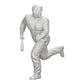 Diorama model building product photo 0: Gangster in hoodie with baseball bat on the run (Ref No. A1)