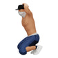 Diorama model building product photo 0: Gangster with mask and hat before arrest (Ref No. A2)