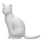 Diorama model building product photo 0: Pretty girl kneeling next to her cat (Ref No. A21)
