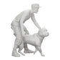 Diorama model building product photo 0: Gangster homie in cap with pitbull dog (Ref No. A22)