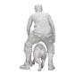 Diorama model building product photo 0: Gangster homie in cap with pitbull dog (Ref No. A22)
