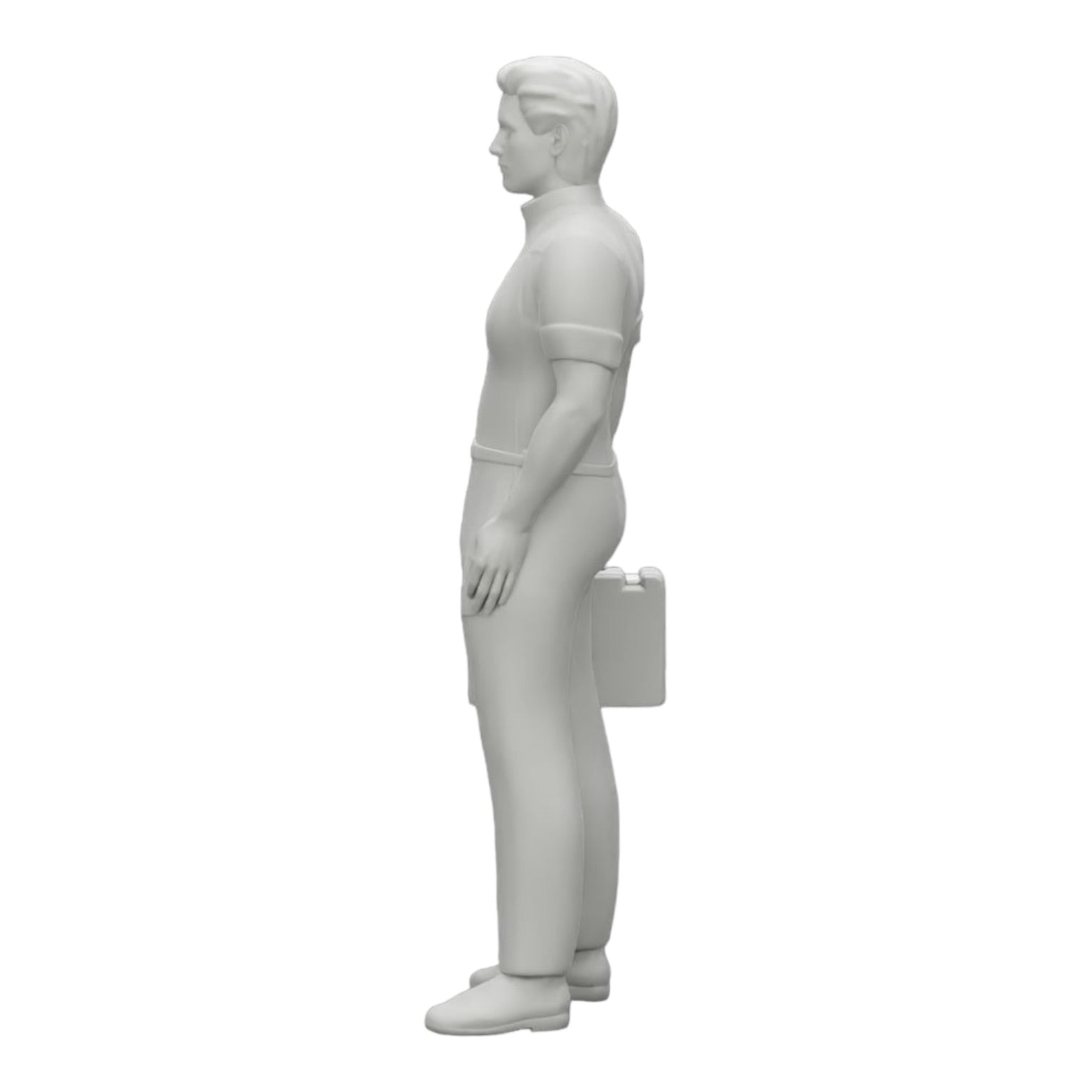 Diorama model building product photo 0: Medic stands ready with a first aid kit (Ref No. A28)