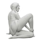 Diorama model building product photo 0: Attractive woman sitting relaxed in a squat (Ref No. A34)