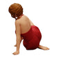 Diorama model building product photo 0: Attractive woman sitting relaxed in a squat (Ref No. A34)