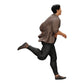 Diorama model building product photo 0: Man in open shirt fleeing from his arrest (Ref No. A41)