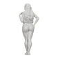 Diorama model building product photo 0: Attractive woman with long hair in a bodysuit and open vest (Ref No. A46)