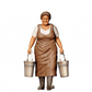Miniature Figure: Farmer's Wife with Buckets - Old Farmer at Work (No. 302)