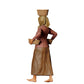 Miniature figure: Farmer's wife with baskets - Old farmer at the Abriet (No. 303)