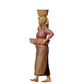 Miniature figure: Farmer's wife with baskets - Old farmer at the Abriet (No. 303)