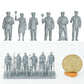 Produktfoto Figur H0, 1:72 - 0: Bahnpersonal Figuren Set (6 Figuren)