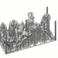 Product photo diorama and model building miniature figure: Construction Worker Set, 8 figures