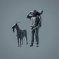 Alpine Billy Goat (a043)