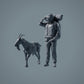 Alpine Goat: Walking (a048)