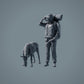 Alpine Billy Goat: Grazing (a044)