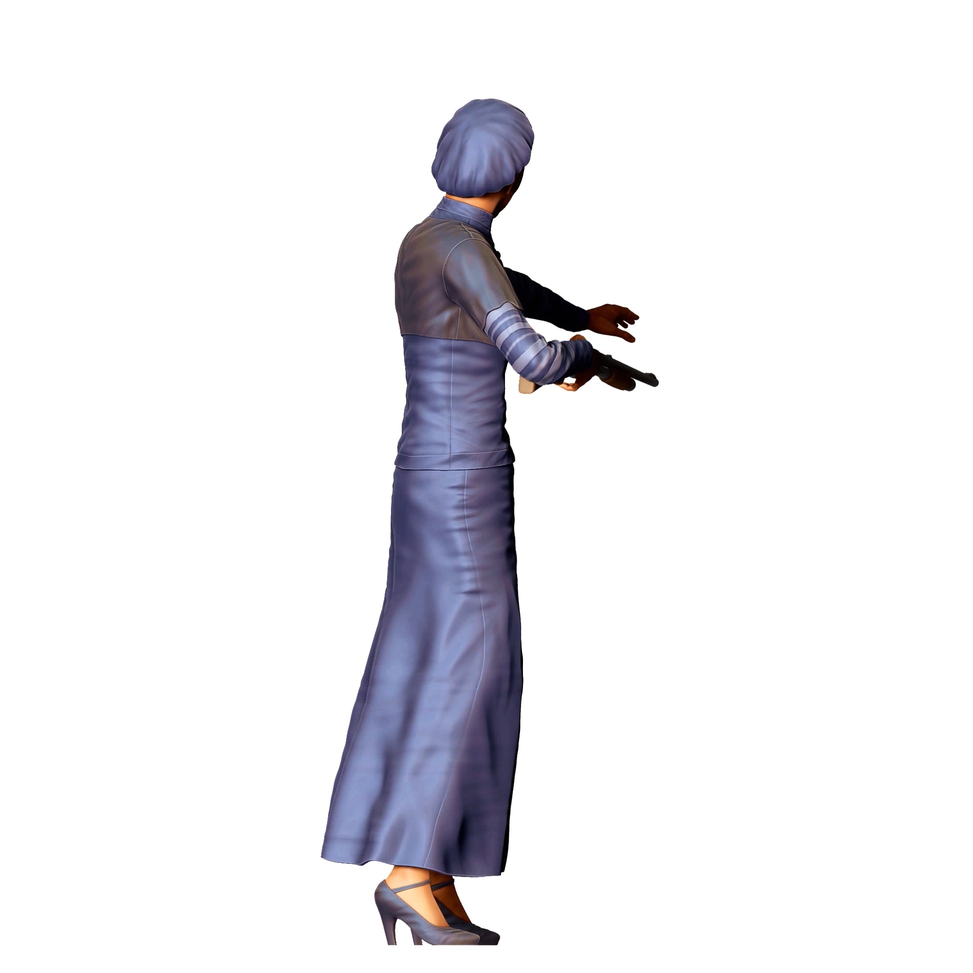 Product photo 0: Criminal couple 1: Woman with vintage weapon