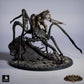 Product photo Tabletop 28mm Lord of the Print (LotP) 0: Tabletop miniature: Dark Elf Spear Rider on Arachnid Monster, Spider/Crab Mount with Claws, Spear/Glaive, Monster Rider, Boss Monster (26_03_F5)