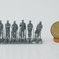 Diorama model building product photo 0: Railway staff figures set 2 - 6 figures (h0_28)