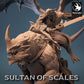 Dragonborn Rider on Lizard - Mighty Soldier of the Desert - Dragonborn Warrior (E7)