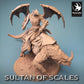 Dragonborn Rider on Lizard - Mighty Soldier of the Desert - Dragonborn Warrior (E8)