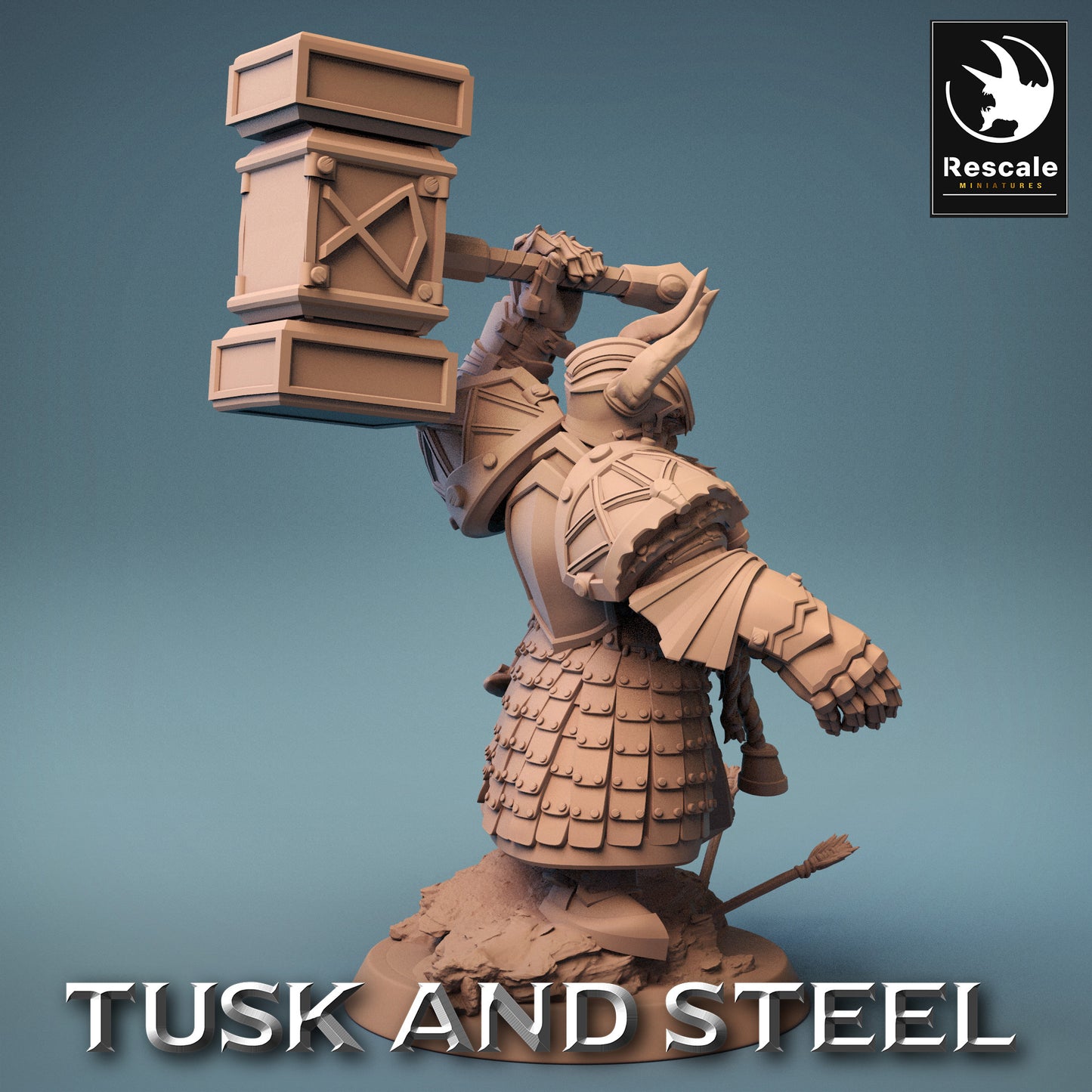 Dwarf Warrior - Brave Soldier - Miner Under the Mountain (F9)
