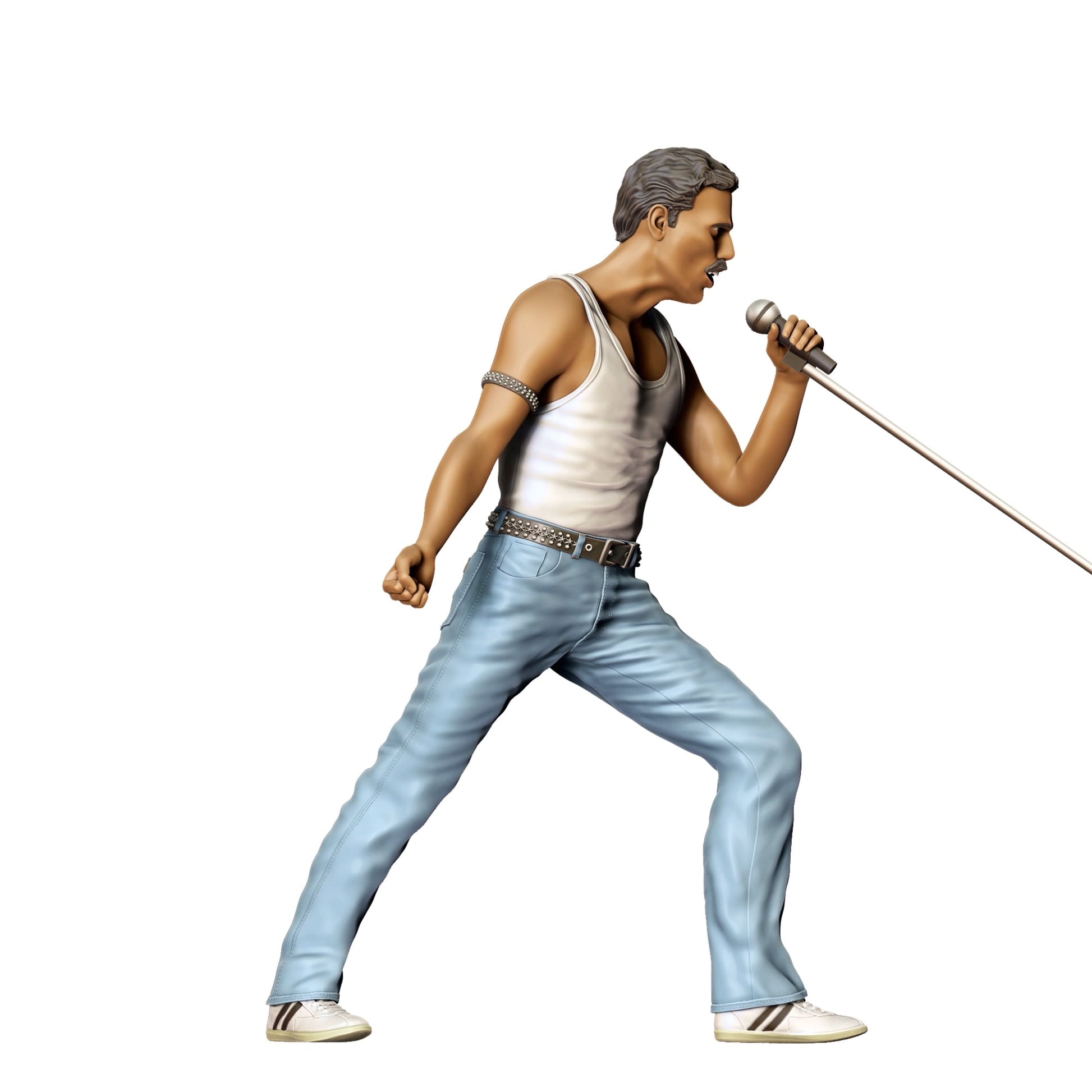 Diorama Model Building Product Photo 0: Famous Rock Band - Singer (Ref. No. 327)