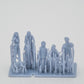 Produktfoto Figur H0, 1:72 - 0: Familien Figuren Set